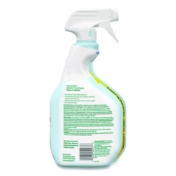 Clorox Pro EcoClean Glass Cleaner, 32 oz Spray Bottle, 9/Car