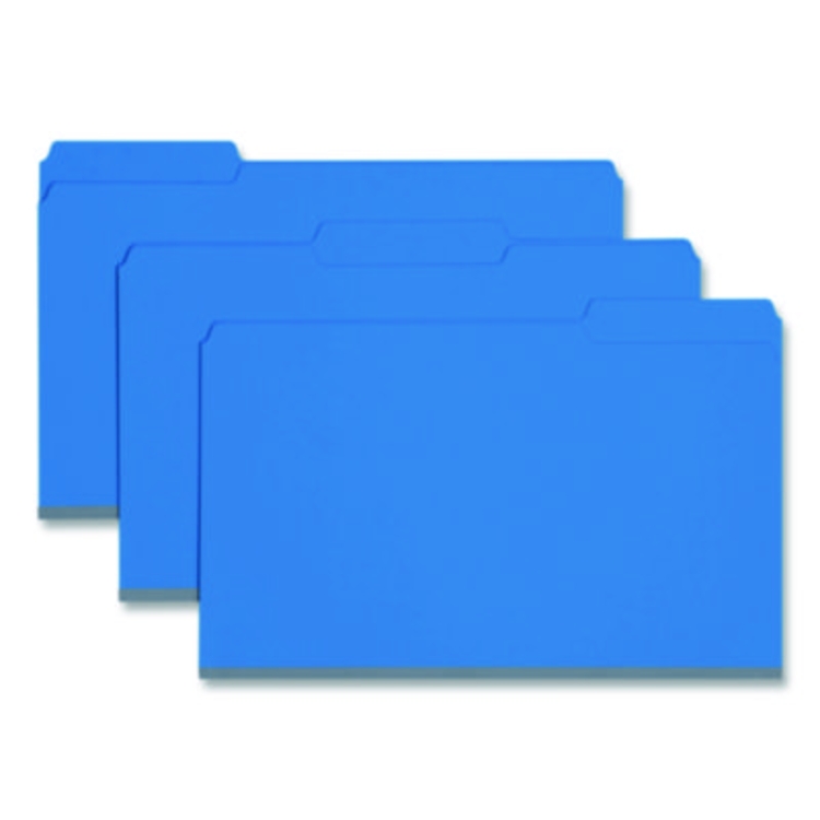 Expanding Recycled Heavy Pressboard Folders, 1/3-Cut Tabs: A