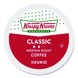 Classic Coffee K-Cups, Medium Roast, 24/box