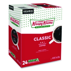 Classic Coffee K-Cups, Medium Roast, 24/box