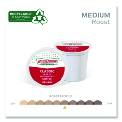 Classic Coffee K-Cups, Medium Roast, 24/box