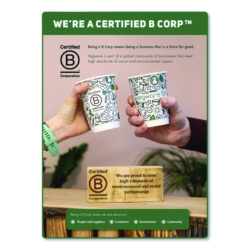 Nourish Molded Fiber Tableware, Compostable, Plate, Sugarcan