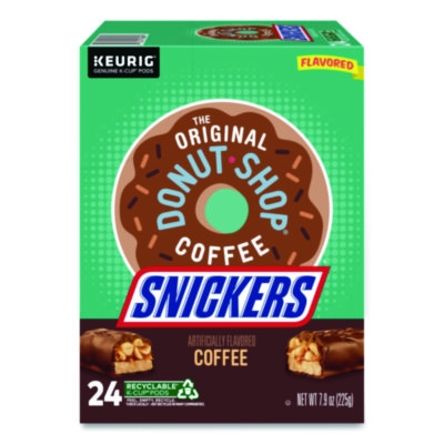 SNICKERS Flavored Coffee K-Cups, 24/Box