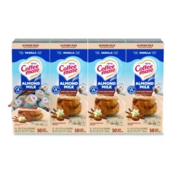 Plant-Based Almond Milk Non-Dairy Liquid Creamer Singles, Na
