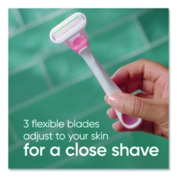 Venus Sensitive Sensible Razors, 3 Blades, 36/Carton
