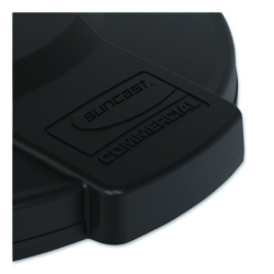 Utility Trash Can Lid for 44 gal Trash Can, 24.88" Diameter