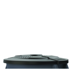 Utility Trash Can Lid for 44 gal Trash Can, 24.88" Diameter