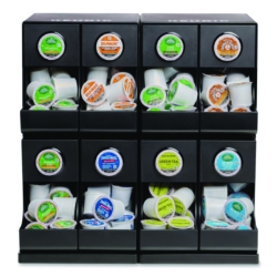 K-Cup Organizer, 17.8 x 14.57 x 17.28, Black