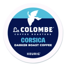 Coffee K-Cup Pods, Corsica Dark Roast, 20/Box
