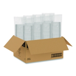 Square Plastic Bowls, 8 oz, 8.5 x 8.5 x 1.51, Clear, Plastic