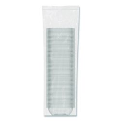 Square Plastic Bowls, 8 oz, 8.5 x 8.5 x 1.51, Clear, Plastic