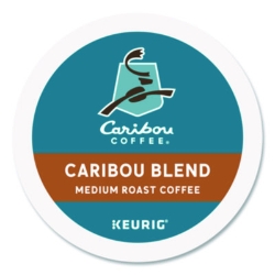 Caribou Blend Coffee K-Cups, 24/box
