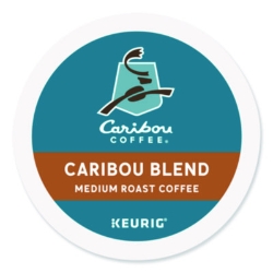 Caribou Blend Coffee K-Cups, 96/carton