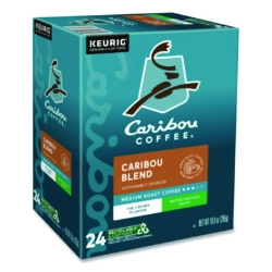 Caribou Blend Decaf Coffee K-Cups, 24/box