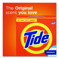 HE Laundry Detergent, Tide Original Scent, Powder, 85 oz Box