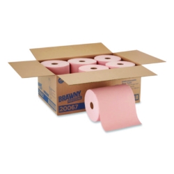 goRag Premium All-Purpose DRC Roll Wipers, 10" x 250 ft, Ora