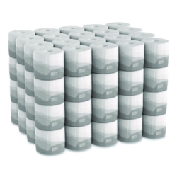 Pacific Blue Basic Embossed Bathroom Tissue, Septic Safe, 2-