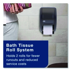 Advanced High-Capacity Bath Tissue, Septic Safe, One-Ply, Wh