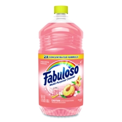 Multi-Use Cleaner, Peach Scent, 56 oz Bottle, 6/Carton