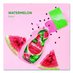 Dishwashing Liquid, Watermelon Scent, 20 oz Bottle, 9/Carton