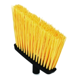 Duo-Sweep Unflagged Heavy Duty Angle Broom, 55" Length, Blac