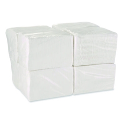 Acclaim 1/4 Fold Paper Dinner Napkins, White, 1-Ply, 16 x 16