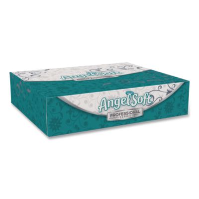 Angel Soft ps Facial Tissue, 2-Ply, White, 50 Sheets/Box, 60