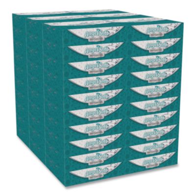 Angel Soft ps Facial Tissue, 2-Ply, White, 50 Sheets/Box, 60