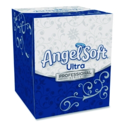 Ps Ultra Facial Tissue, 2-Ply, White, 96 Sheets/box, 10 Boxe