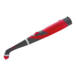 Reveal Power Scrubber, Red/White Nylon Bristles, 1.73" Brush