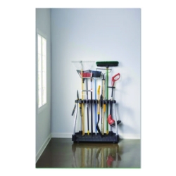 FastTrack Garage Tool Tower Rack, Plastic, Holds Up to 40 To