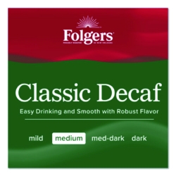 Classic Decaf Ground Coffee Fraction Pack, Classic Roast Dec