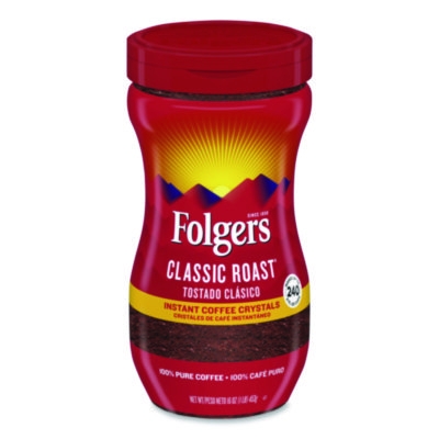 Classic Roast Instant Coffee, 16 oz Jar