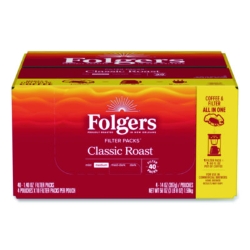 Coffee Filter Packs, Classic Roast, 1.4 Oz Pack, 40/carton