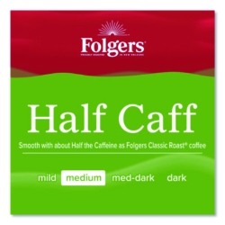Half Caff Ground Coffee, 22.6 oz Canister