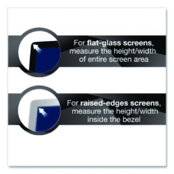 Frameless Blackout Privacy Filter for 24" Widescreen Flat-Pa