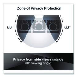 Frameless Blackout Privacy Filter for 24" Widescreen Flat-Pa