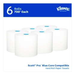 Hard Roll Paper Towels with Premium Absorbency Pockets with