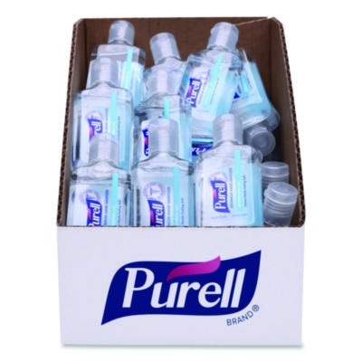 Advanced Hand Sanitizer Refreshing Gel, 1 oz Flip-Cap Bottle