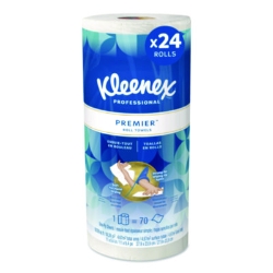 Premiere Kitchen Roll Towels, 1-Ply, 11 x 9.4, White, 70/Rol