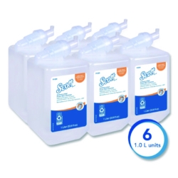 Antimicrobial Foam Skin Cleanser Refill, Fresh Scent, 1 L, 6
