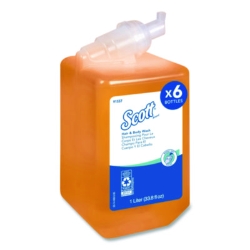 Essential Hair and Body Wash, Citrus Floral Scent, 1 L, 6/Ca