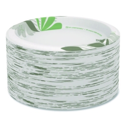 Pathways Soak-Proof Shield Mediumweight Paper Plates, 8.5" d