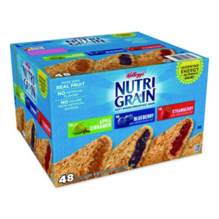 Nutri-Grain Soft Baked Breakfast Bars, Asstd: Apple, Blueber