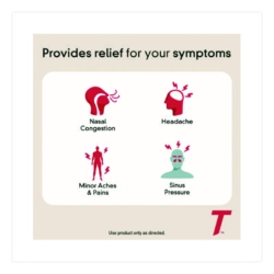 Sinus Severe Acetaminophen Daytime Pain Reliever Caplet, 2 C