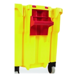 WaveBrake 2.0 Bucket, 35 qt, Plastic, Yellow