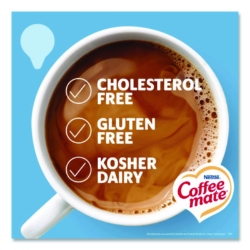 Liquid Coffee Creamer, Zero Sugar French Vanilla, 0.38 oz Mi