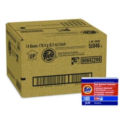Stain Removal Treatment Powder, Unscented, 6.2 oz Box, 14/Ca