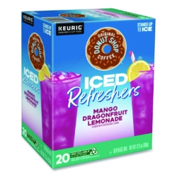 ICED Refreshers K-Cup Pods, Mango Dragonfruit Lemonade, 20/B
