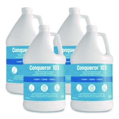 Conqueror 103 Odor Counteractant Concentrate, Cherry, 1 Gal 